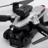High-definition remote-controlled drone, blue and white packaging box, portable aerial photography quadcopter, children's toy gift box Application Scenario
